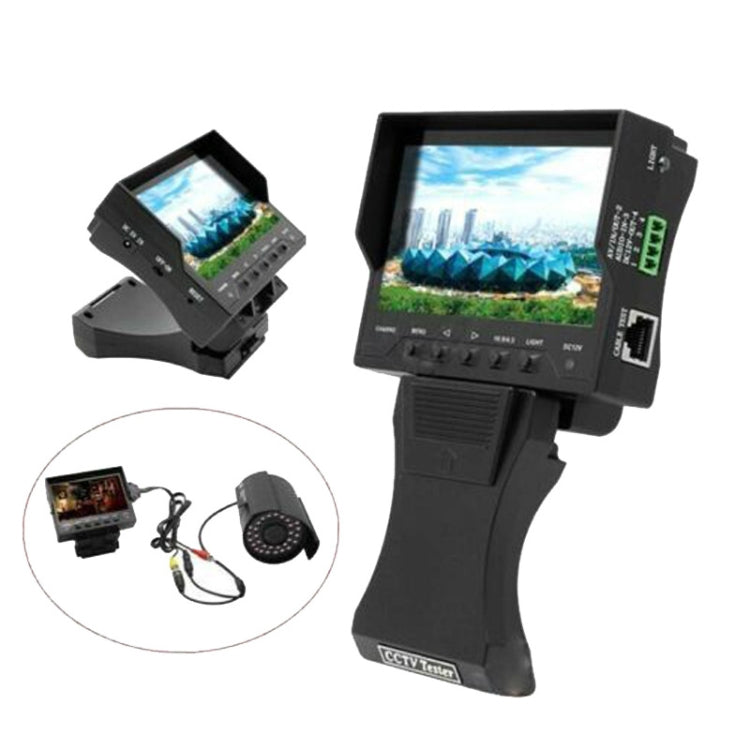 JSK-4300B 4.3 inch Handheld 12V Output Network Cable Monitoring Tester, 4.3 inch (With US Plug Power Adapter), 4.3 inch (With EU Plug Power Adapter), 4.3 inch (With UK Plug Power Adapter), 4.3 inch (With AU Plug Power Adapter) JSK-4300B 4.3 inch Handheld 12V Output Network Cable Monitoring Tester, 4.3 inch (With US Plug Power Adapter), 4.3 inch (With EU Plug Power Adapter), 4.3 inch (With UK Plug Power Adapter), 4.3 inch (With AU Plug Power Adapter)